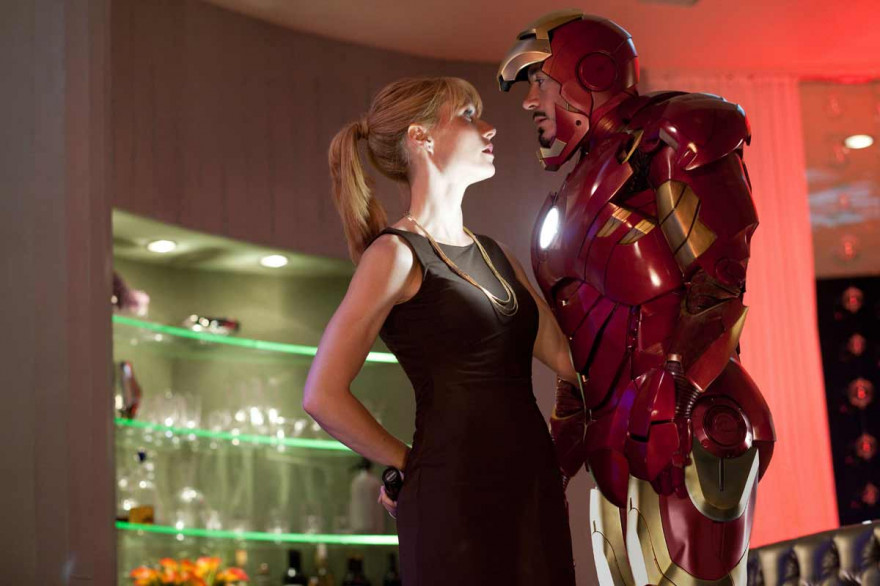 Gwyneth Paltrow et Robert Downey Jr.forment le duo Pepper Potts-Iron Man