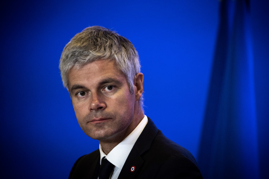 Laurent Wauquiez, le 9 octobre 2018