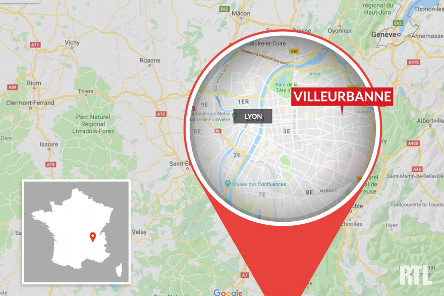Villeurbanne, ville limitrophe de Lyon