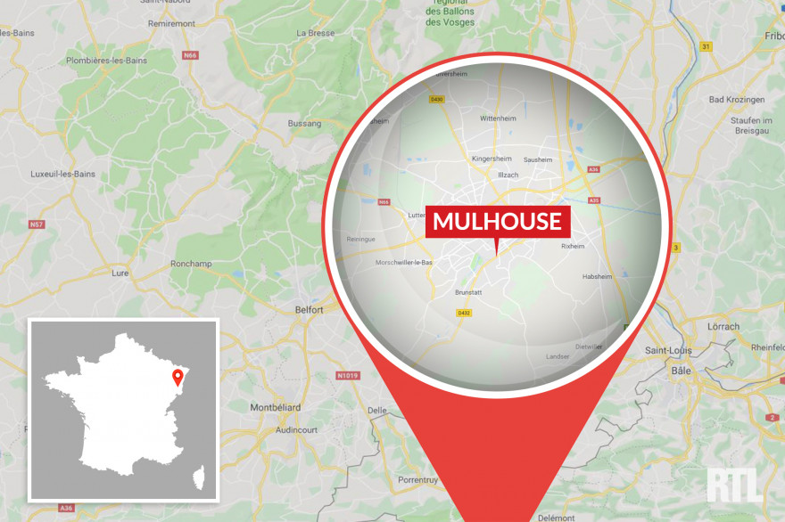 Mulhouse dans le Haut-Rhin