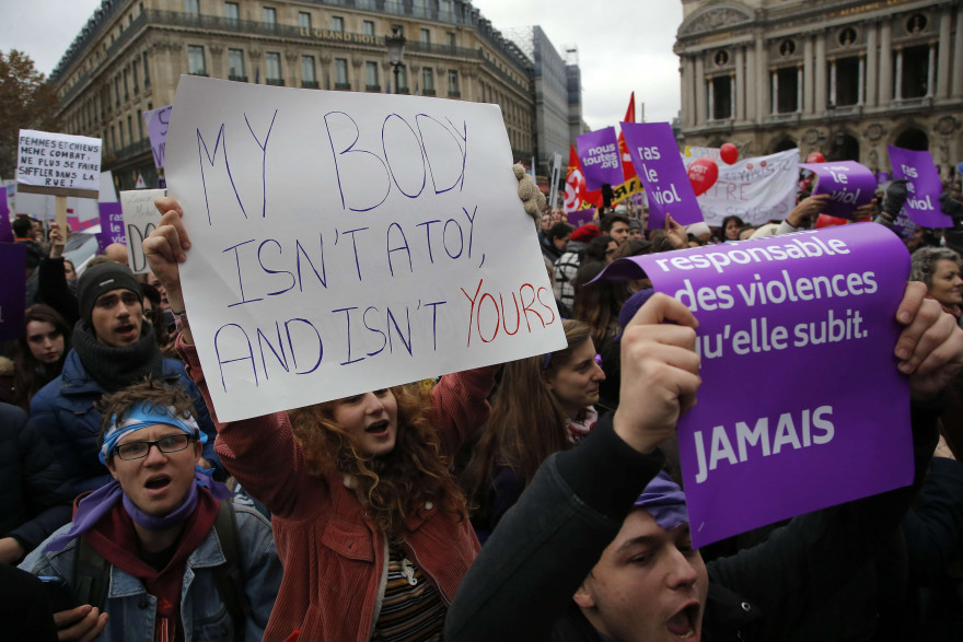 Le cortège parisien est parti vers 14h30 du quartier de l'Opéra en direction de la place de la République.