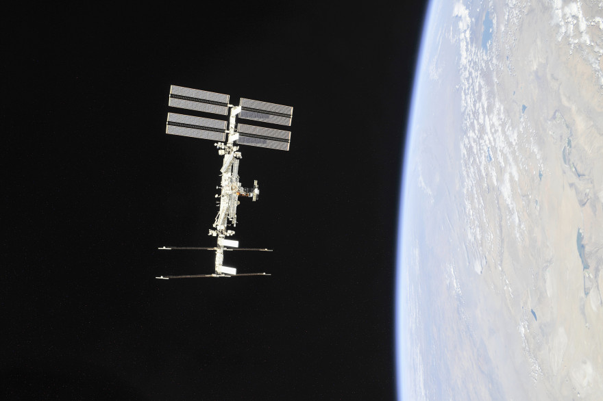 La Station spatiale internationale (ISS) le 4 novembre 2018