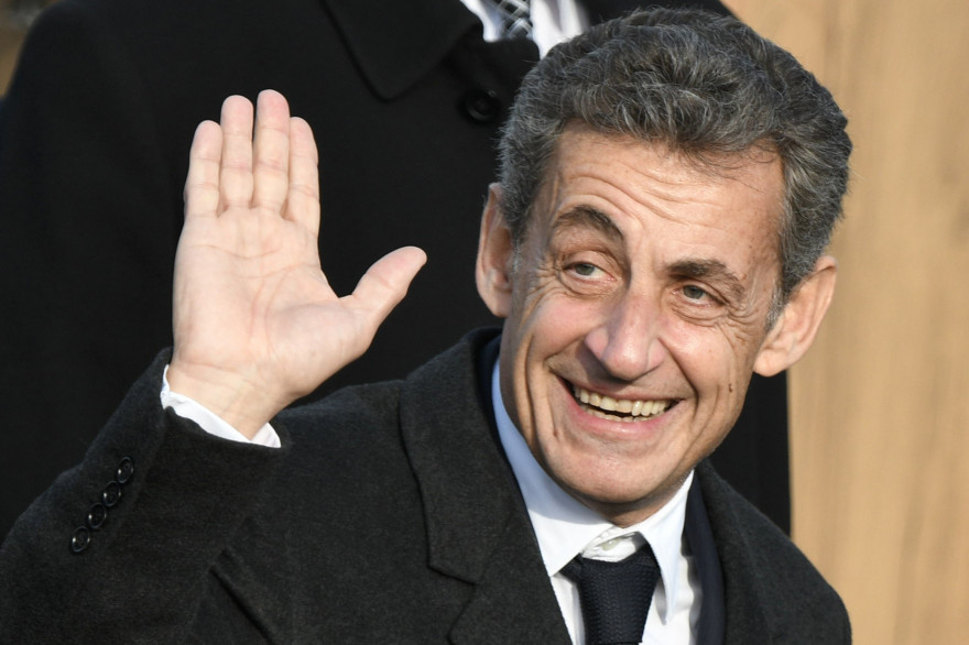 Nicolas Sarkozy le 16 décembre 2018 à Telavi, en Géorgie