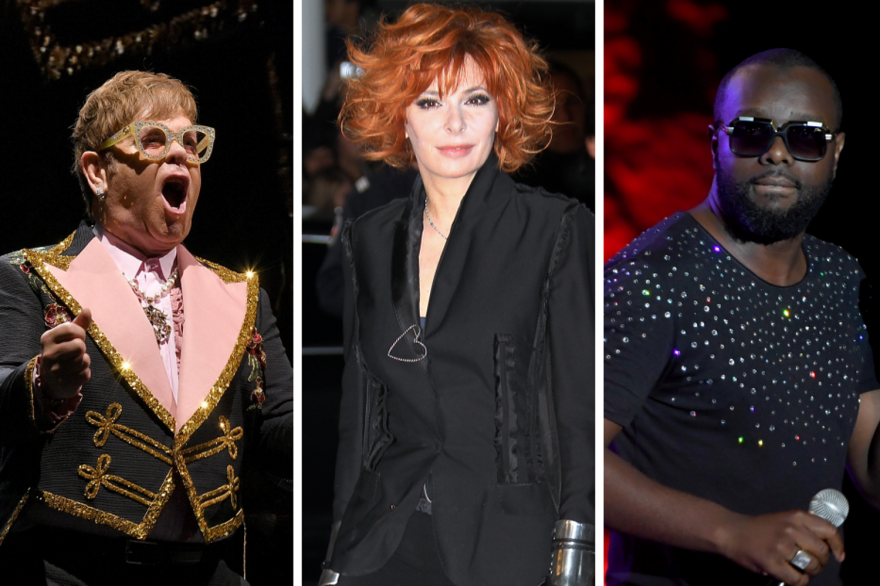 Elton John, Mylène Farmer, Maitre Gims monteront sur scène en 2019