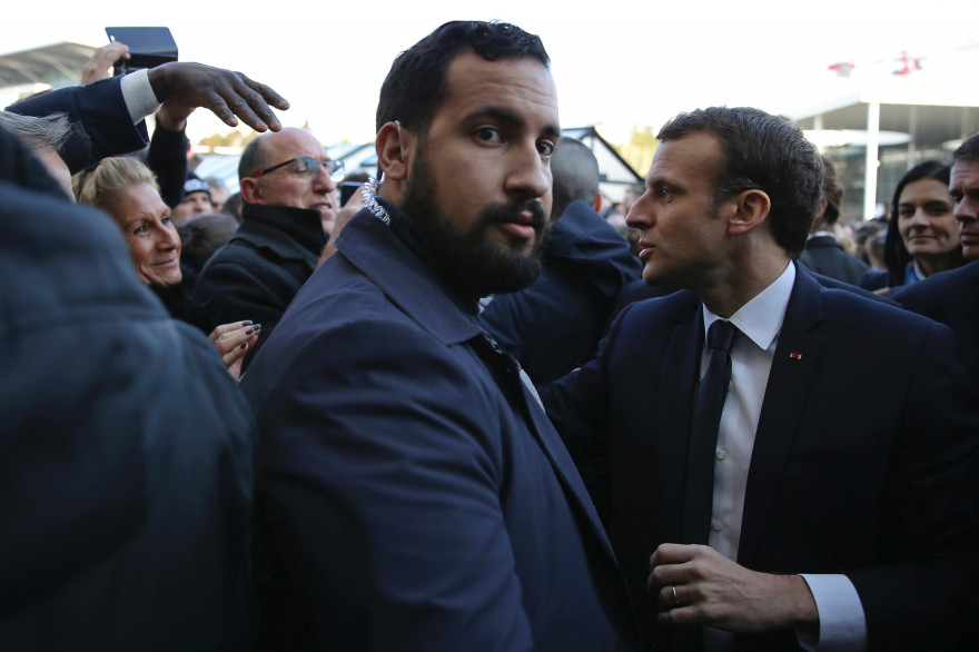 L'ancien chargé de mission d'Emmanuel Macron Alexandre Benalla, le 24 février 2018