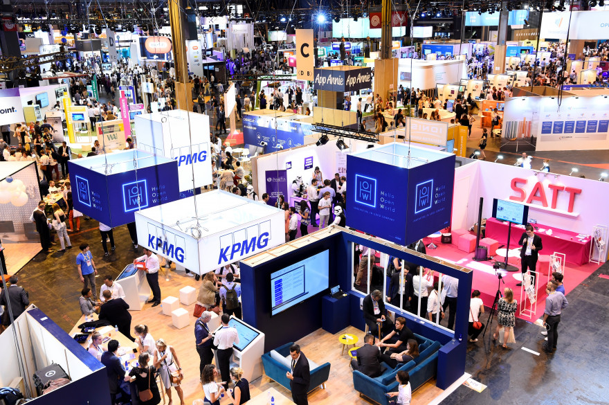 La troisième édition du salon VivaTech a réuni plus de 100.000 visiteurs en 2018