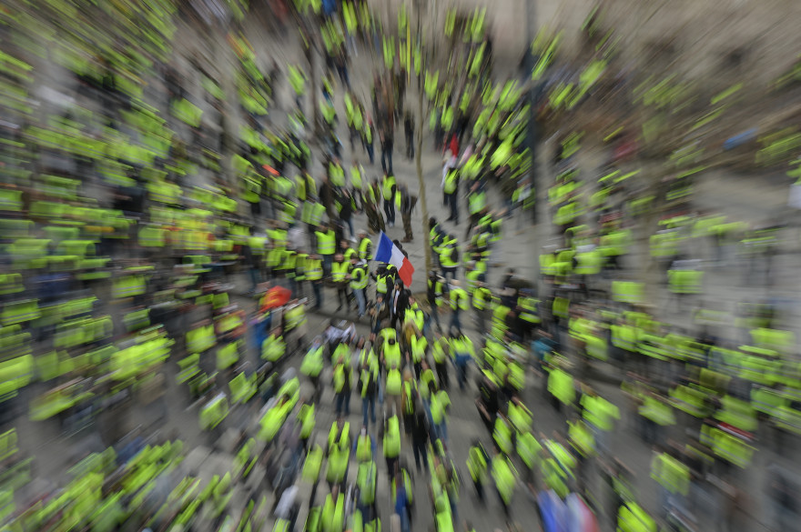 Acte 15 de la mobilisation des "gilets jaunes" (illustration)