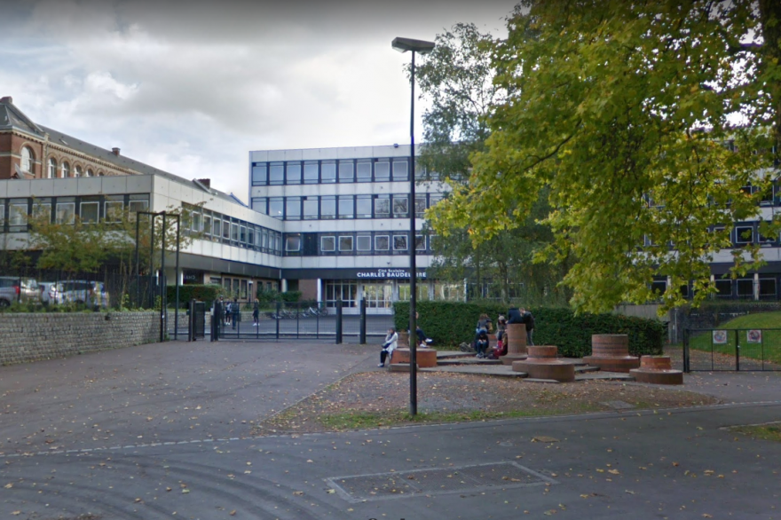 La cité scolaire Charles Baudelaire, à Roubaix, où a eu lieu l'agression du petit Amine