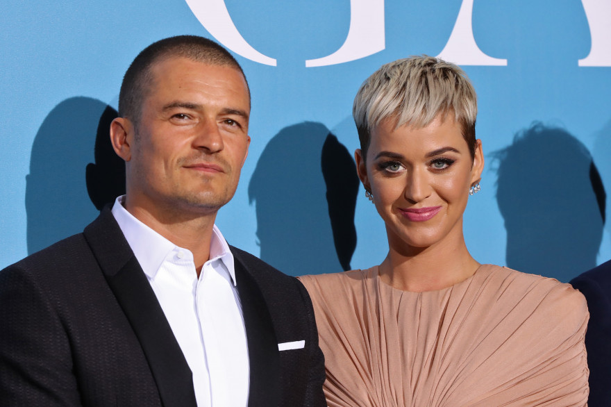 Orlando Bloom et Katy Perry au Gala de Monte-Carlo (Monaco) le 26 septembre 2018