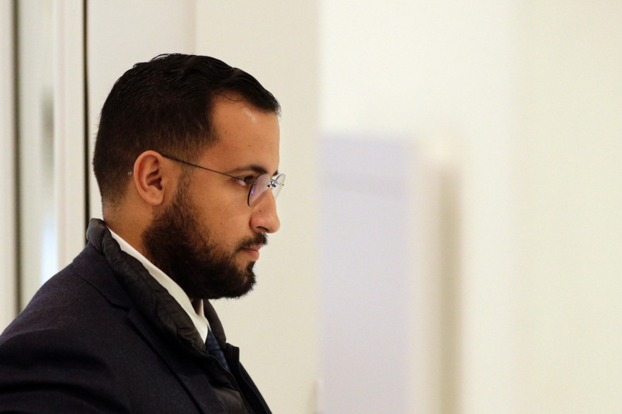 Alexandre Benalla, à Paris, le 19 février 2019