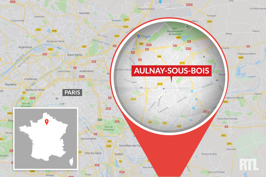 La commune d'Aulnay-sous-Bois, en Seine-Saint-Denis.