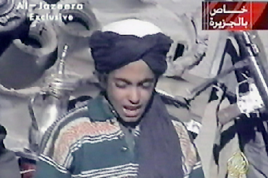 Hamza ben Laden en 2001