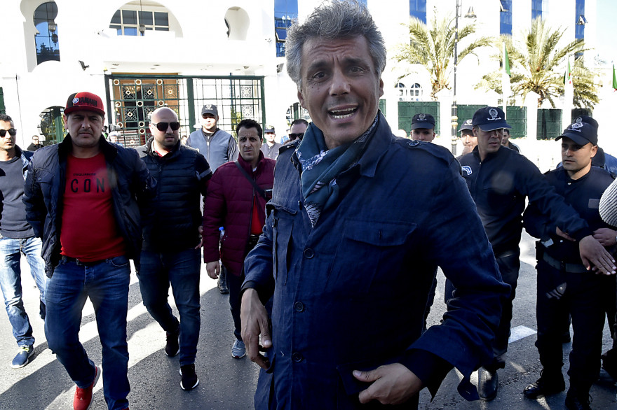 L'homme d'affaire Rachid Nekkaz, le 3 mars 2019, à Alger.