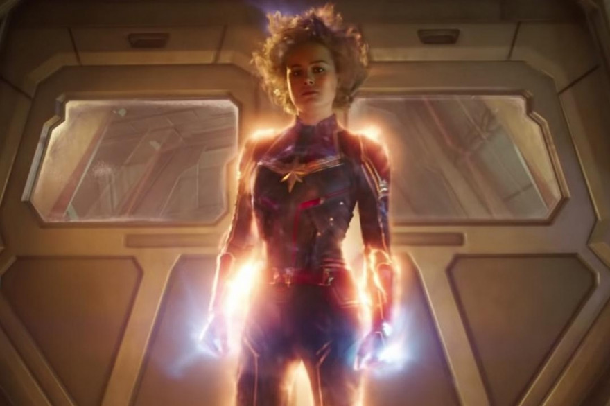 Brie Larson dans "Captain Marvel"
