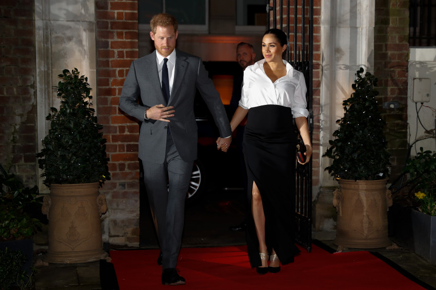 Le prince Harry et Meghan Markle, le 7 février 2019