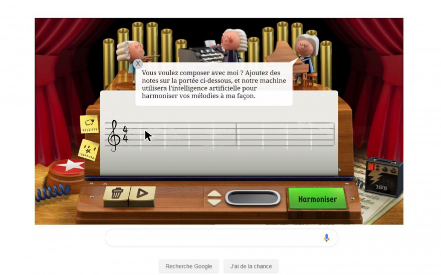Intelligence artificielle : quand Google permet de "composer avec Bach"
