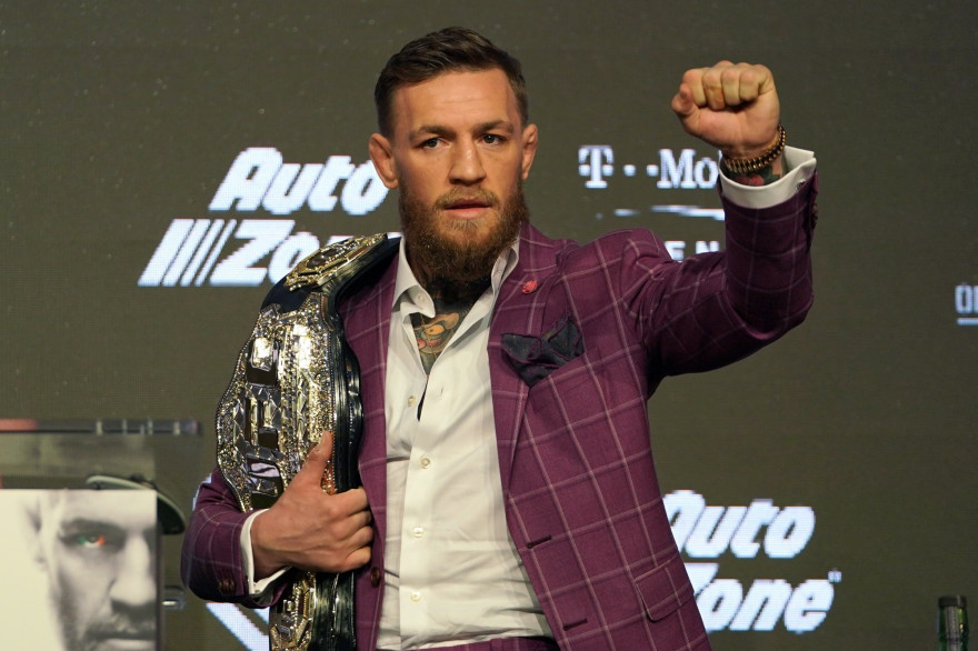 La star de la MMA Conor McGregor, en septembre 2018 à New York