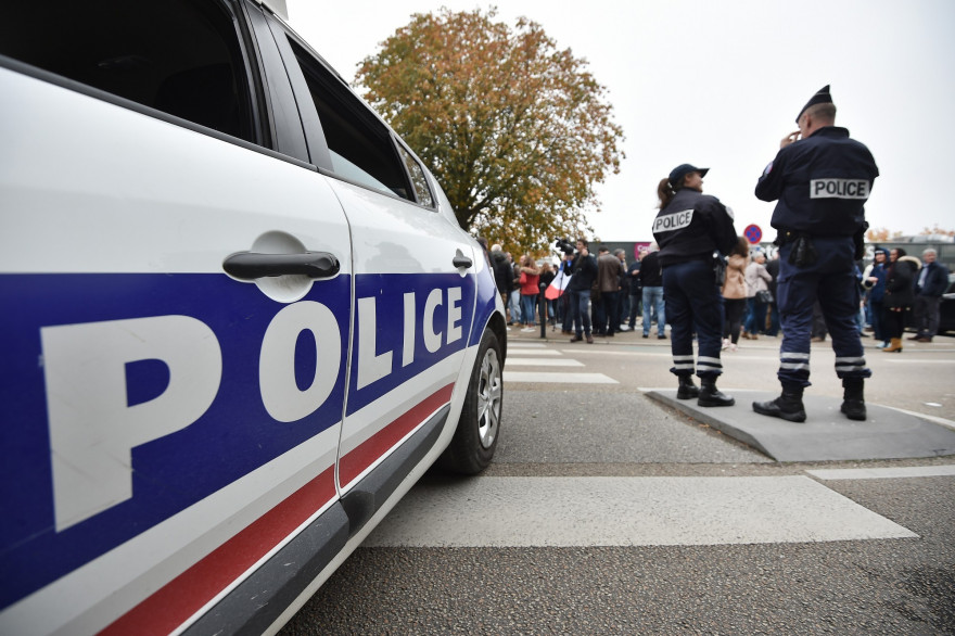Des agents de police, à Nantes (illustration)