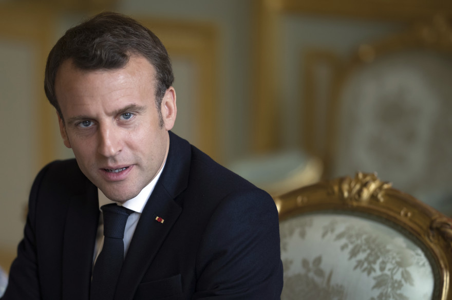 Emmanuel Macron, le 9 avril 2019