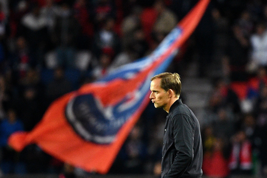 Thomas Tuchel au Parc des Princes le 20 octobre 2018