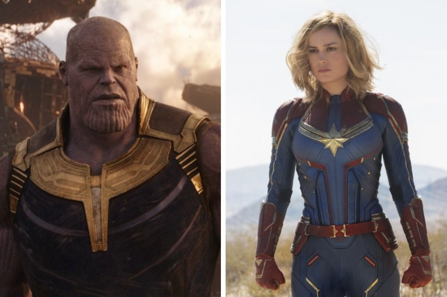 Thanos et Captain Marvel s'affronteront dans "Avengers : Endgame"