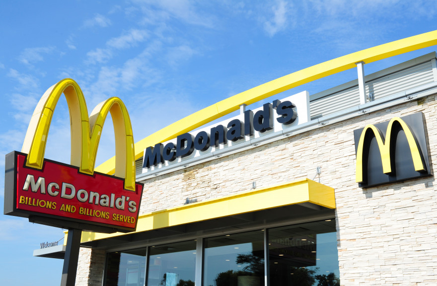 Un restaurant McDonald's (Illustration)