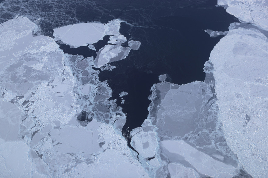 L'Arctique, photographié le 30 mars 2017