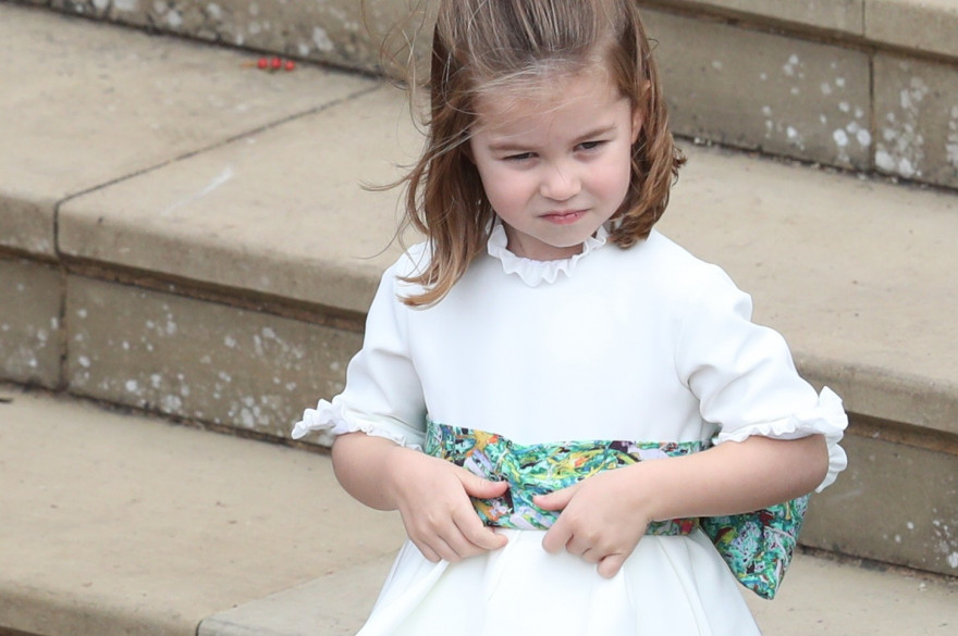 La princesse Charlotte le 12 octobre 2018