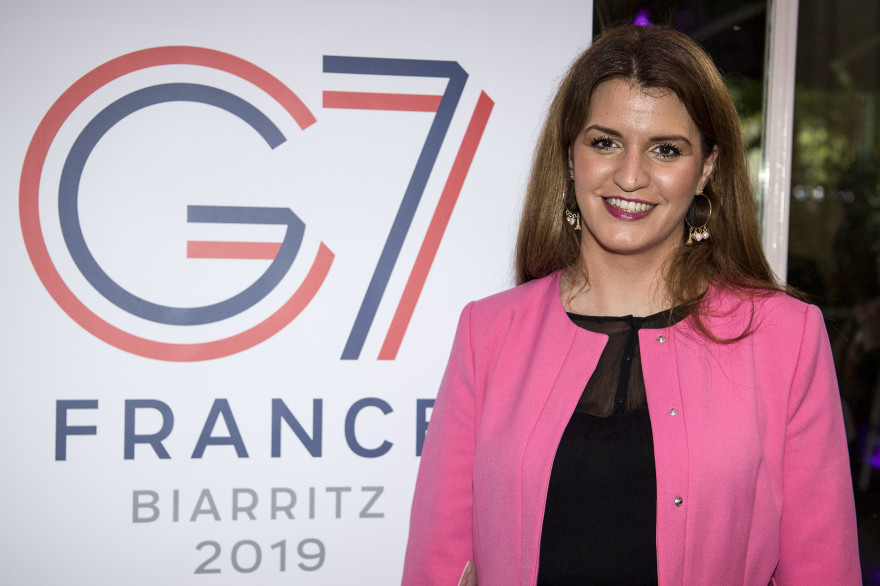 Marlène Schiappa à Paris le 9 mai 2019