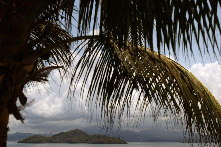 L'île de Mayotte, photographiée le 18 octobre 2009
