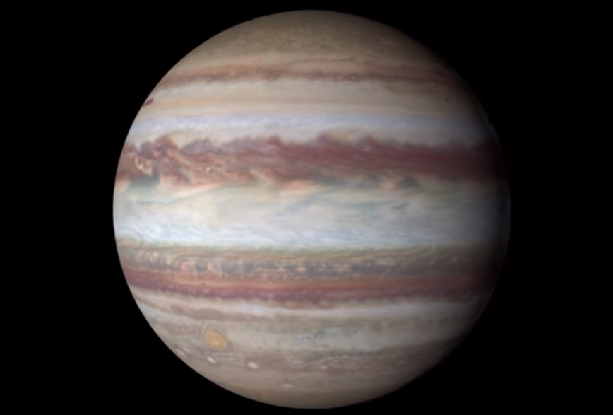 Le rayon de Jupiter est 11 fois plus grand que celui de la Terre