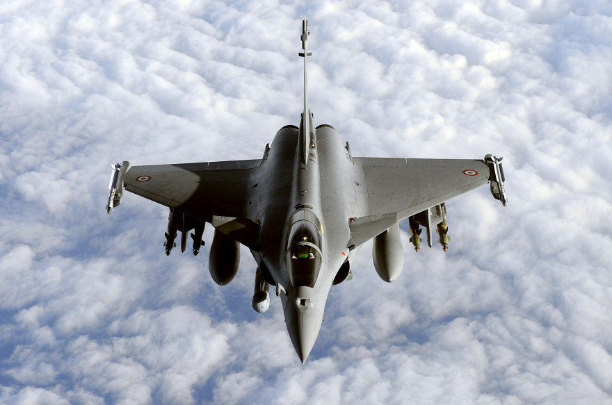 Un Rafale français (illustration)