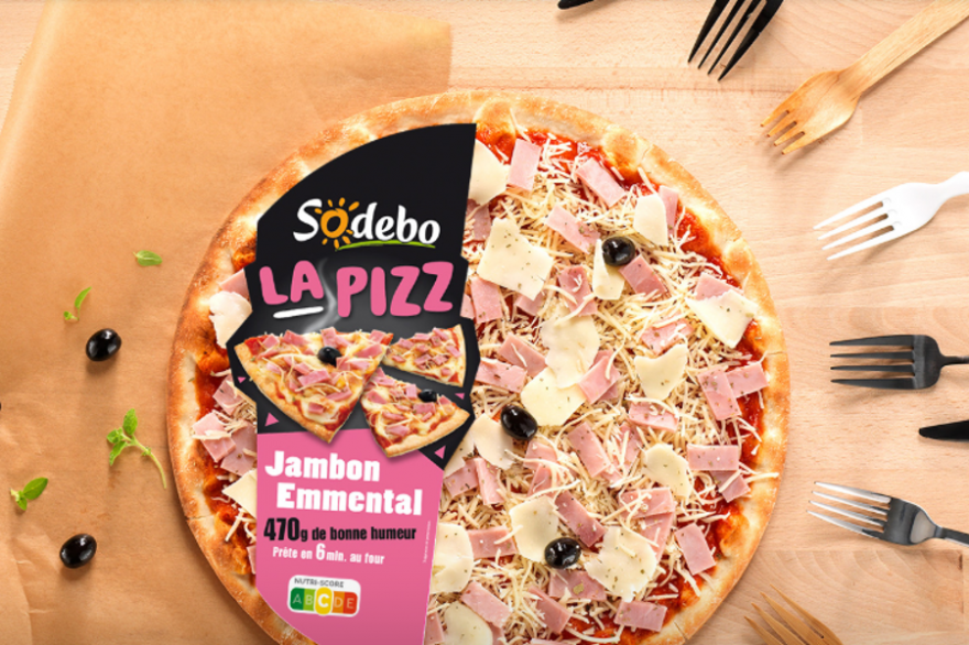 Une pizza Sodebo