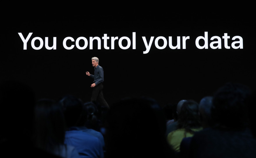 Apple s'est de nouveau présenté en champion de la vie privée lors de la WWDC 2019