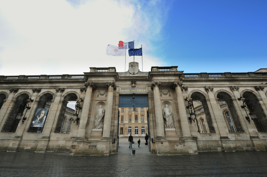 Le palais Rohan, mairie de Bordeaux