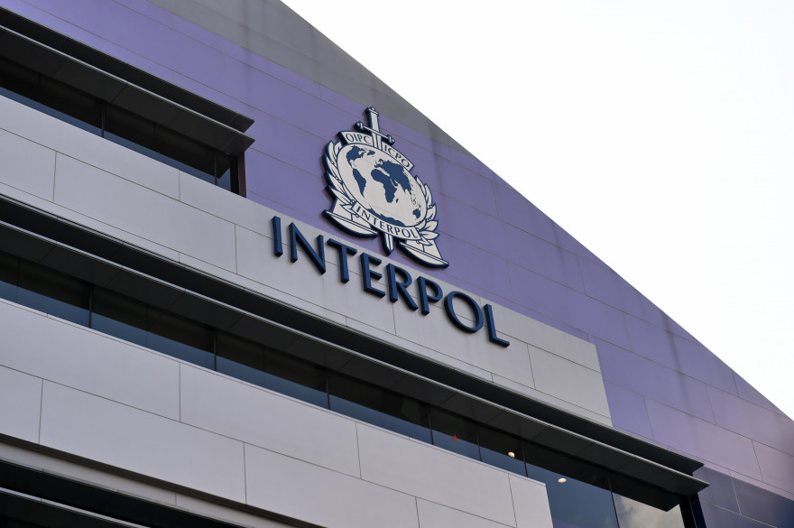 Le logo d'Interpol (illustration)