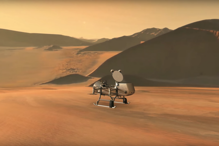 La mission Dragonfly de la Nasa