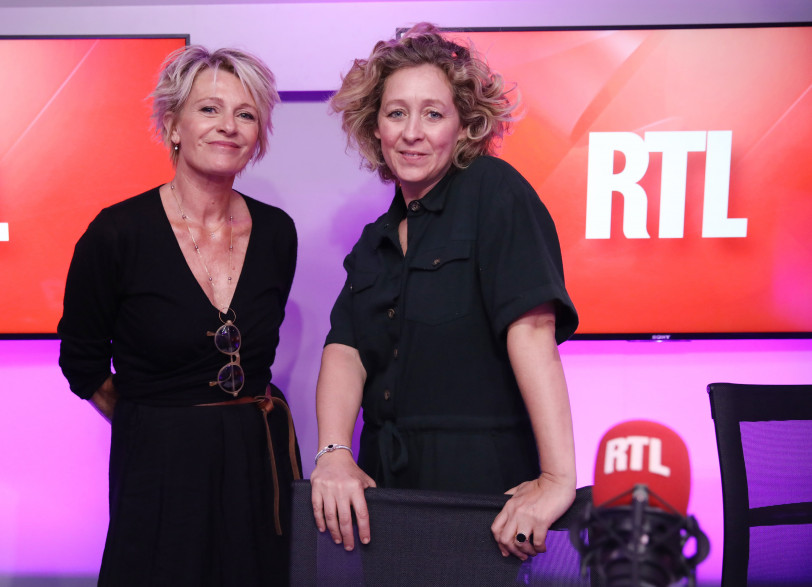 Alba Ventura et Sophie Davant à RTL