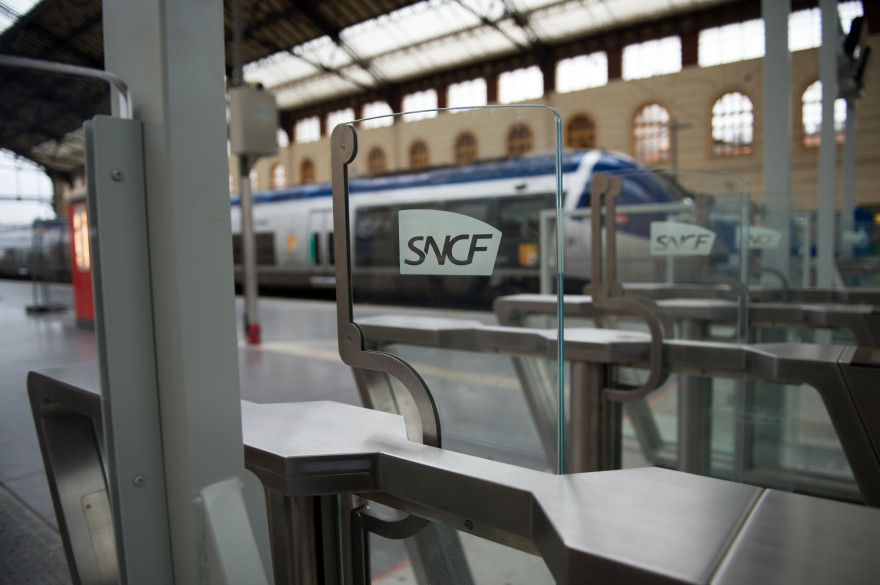 Un TGV dans la gare Saint-Charles de Marseille (illustration)