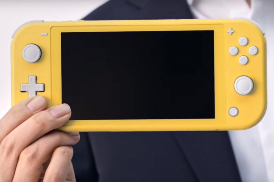 La nouvelle Switch Lite qui sortira le 20 septembre