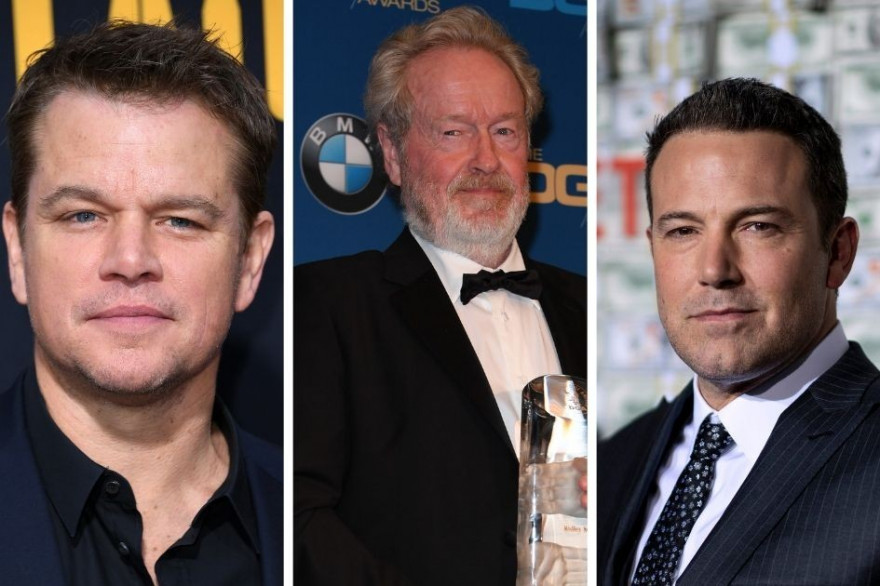 Matt Damon, Ridley Scott et Ben Affleck