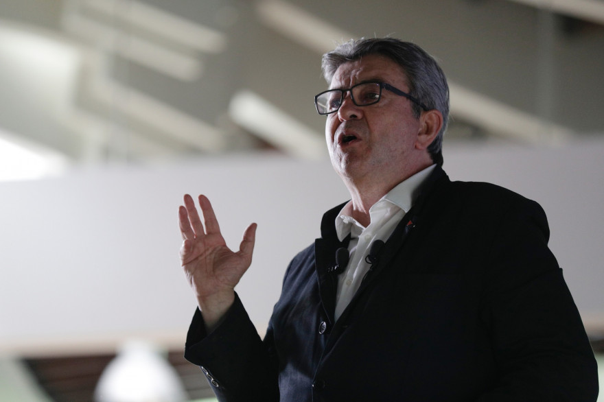 Jean-Luc Mélenchon lors de l'Assemblée représentative de la France Insoumise le 23 juin 2019