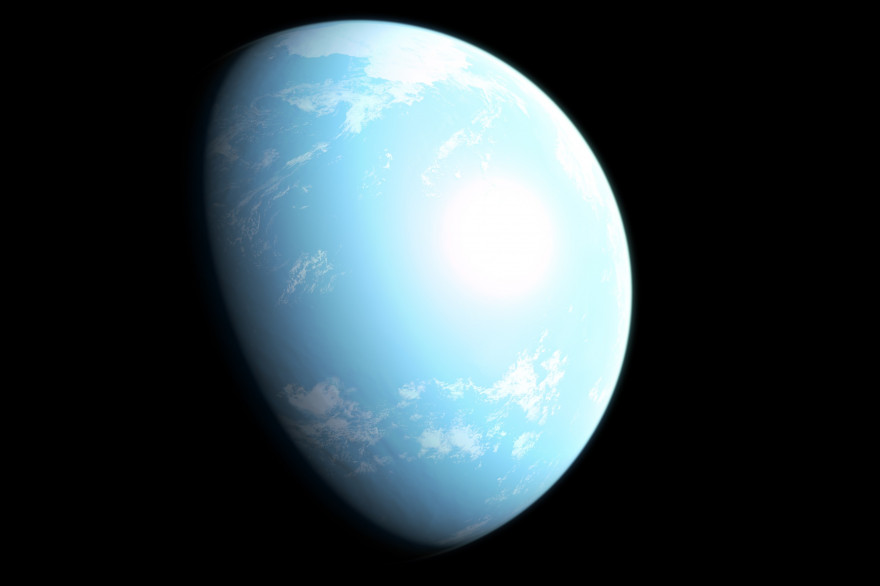 Image d'illustration de GJ 357d, une exoplanète potentiellement habitable, découverte par le satellite Tess de la Nasa