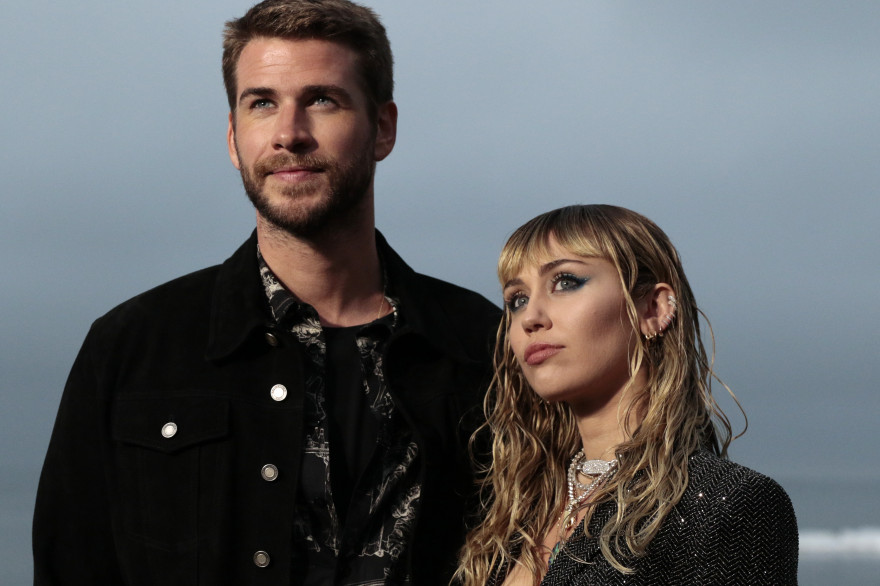 Miley Cyrus et Liam Hemsworth en juin 2019