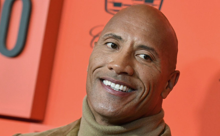 Dwayne Johnson, le 23 avril 2019 à New York