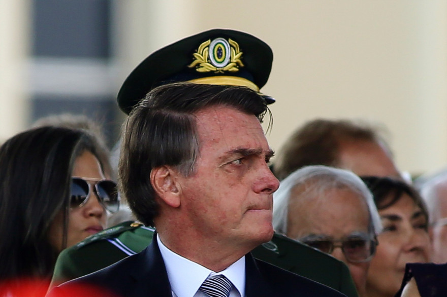 Jaïr Bolsonaro, le 23 août 2019 à Brasilia