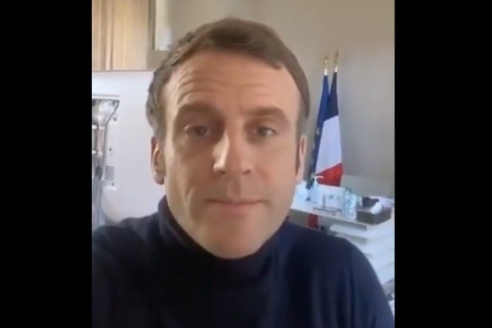 Emmanuel Macron donne des nouvelles sur sa santé vendredi 18 décembre 2020