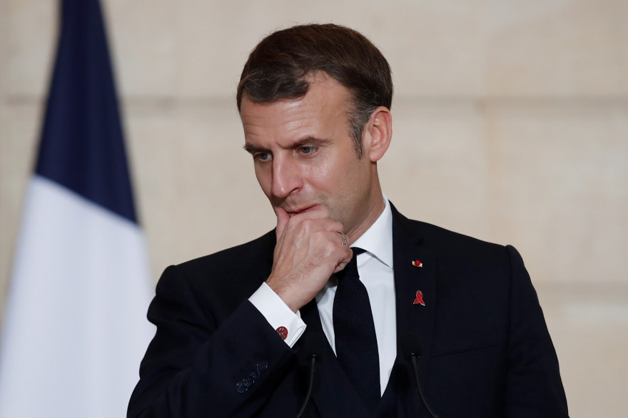Emmanuel Macron, le 1er décembre 2020