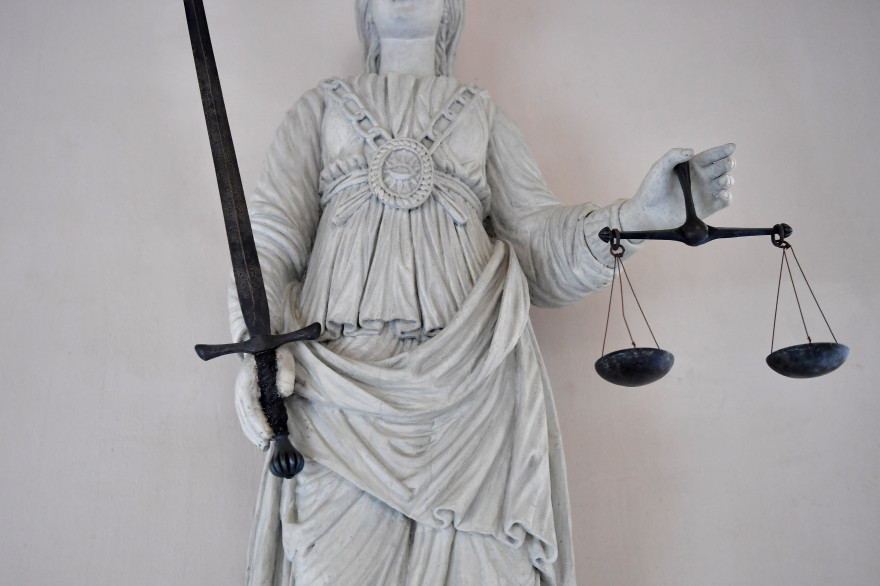 Le symbole de la justice (illustration).