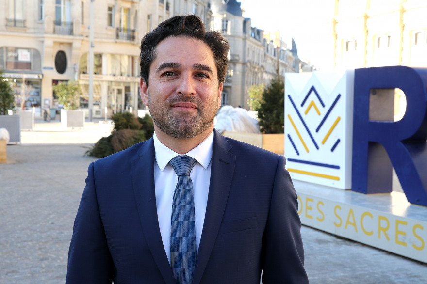 Arnaud Robinet, maire de Reims, en janvier 2020.